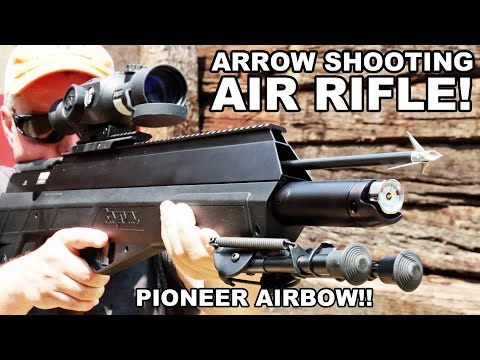 Arrow Shooting Rifle! Benjamin Pioneer Airbow