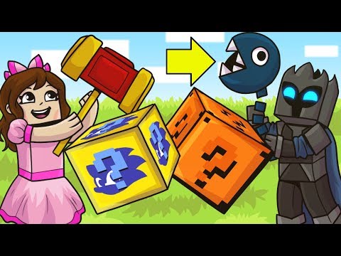 Minecraft: MARIO VS SONIC LUCKY BLOCK CHALLENGE! - Modded Mini-Game