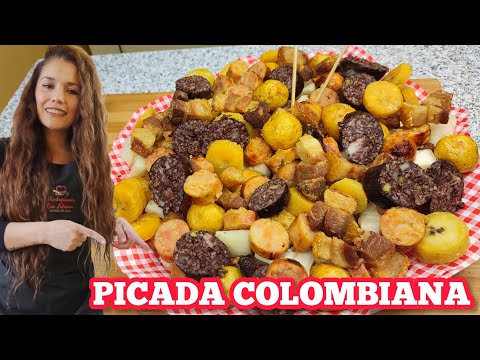 Cómo hacer PICADA COLOMBIANA receta fácil RÁPIDA Y DELICIOSA 😋
