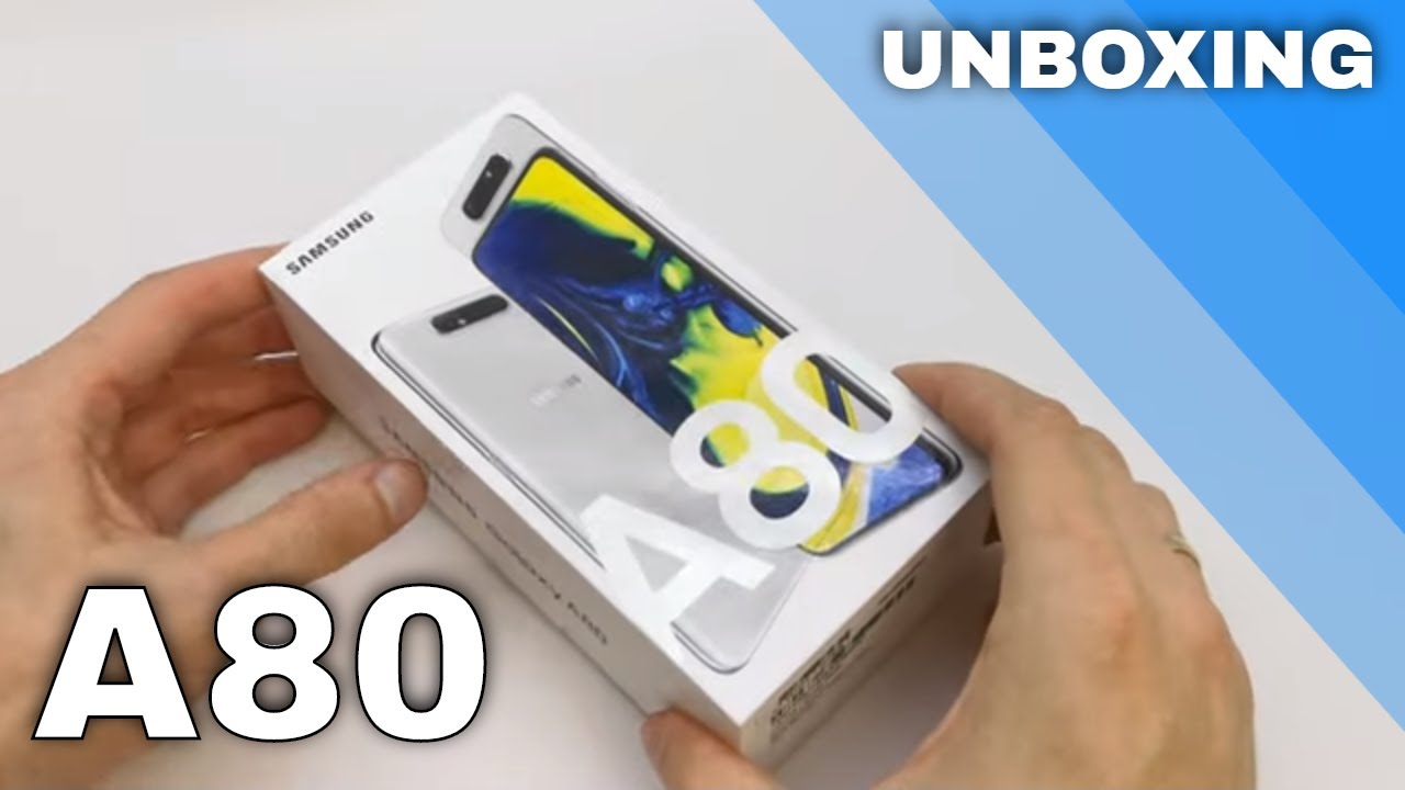 Samsung Galaxy A80 UNBOXING & FIRST LOOK