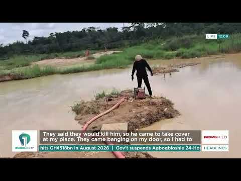 Nkawkaw Police Hunt Suspects After Violent Illegal Mining Clash