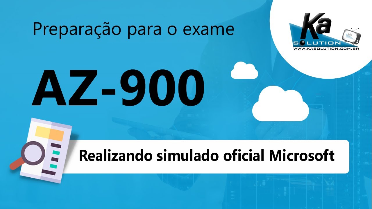 [MICROSOFT] Simulado Oficial AZ-900 | Vamos fazer juntos!