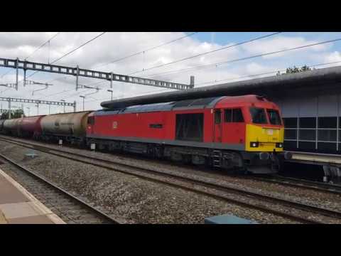 DB Red Class 60 (60019) At Swindon Station