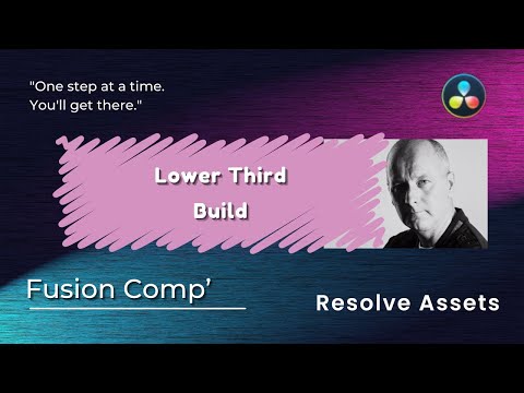 Create a Professional-Looking Lower Third Animated Title in Davinci Resolve Fusion