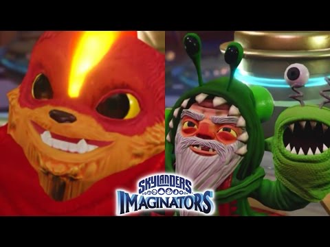 Skylanders Imaginators - ALL BAZOOKER SENSEI SHRINES!