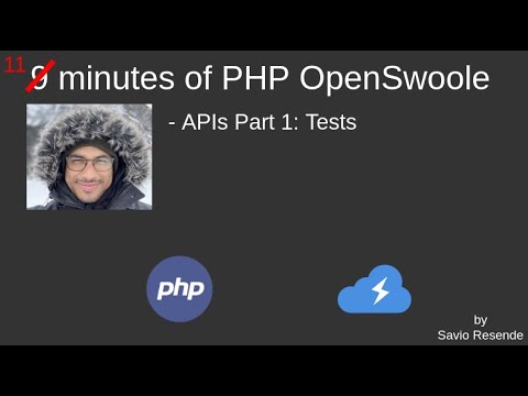 PHP OpenSwoole HTTP Server - API Part 1 - Tests