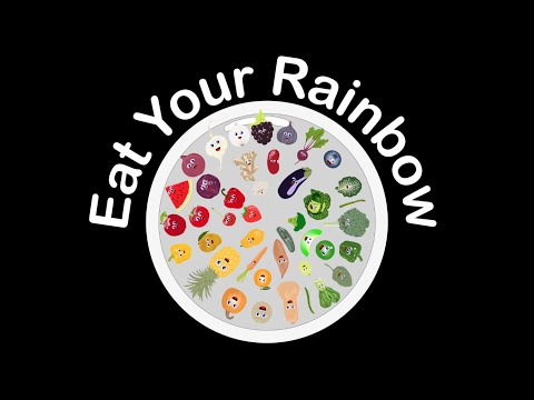 Rainbow Foods Song - Fruits and Veggies Song