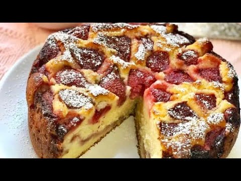 Italian Cake Strawberry | Easy Recipe