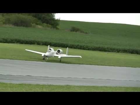 HUGE RC TWIN TURBINE A 10 WARTHOG FLIGHT 2 NAMFI 2012 SMMAC