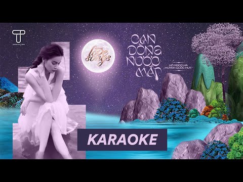 Karaoke | Cạn Dòng Nước Mắt | Hồ Ngọc Hà x Huỳnh Quốc Huy (Beat full)