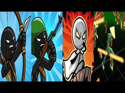 Stick War Legacy vs Stickman Modern Total War vs Hero Wars Stickman Defence vs Stickman Battle Game