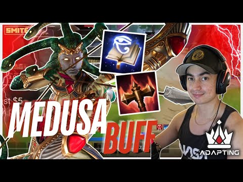 MEDUSA IS BUFFED || Smite 2 Mid Deity Ranked Conquest