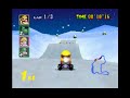 Mario Kart 64 Flower Cup Grand Prix 50cc With Wario