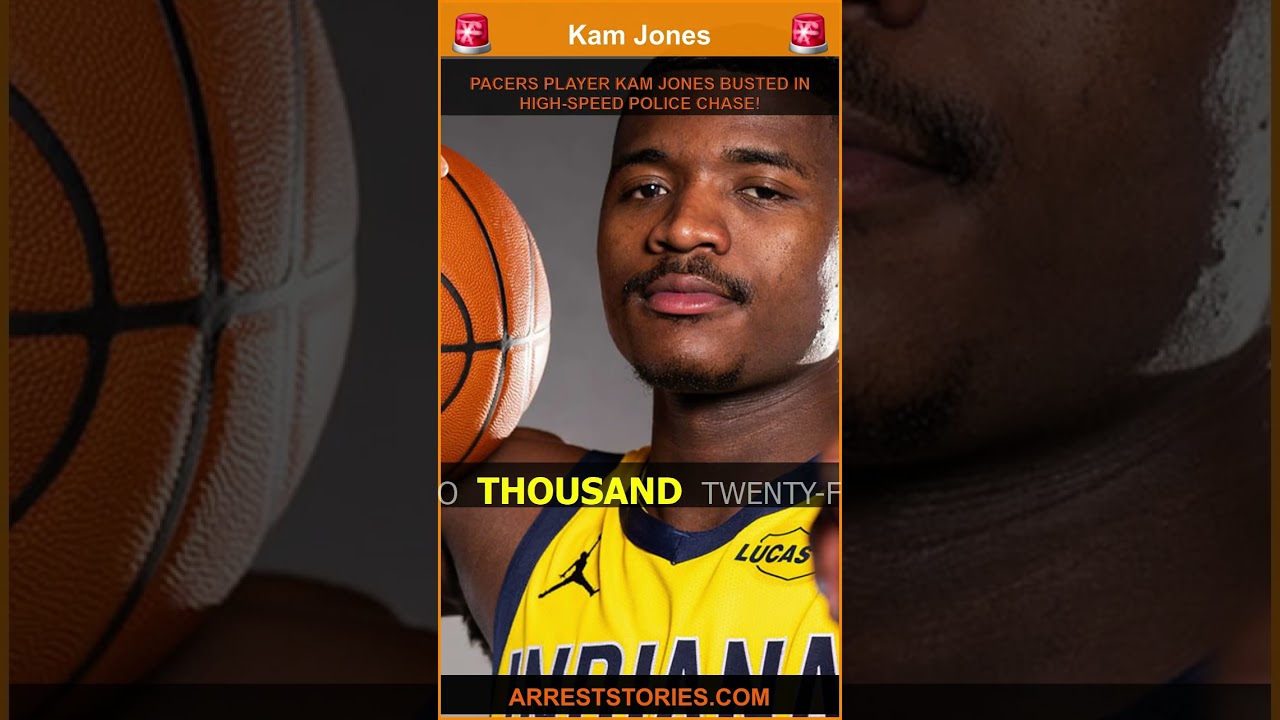 PACERS PLAYER KAM JONES BUSTED IN HIGH-SPEED POLICE CHASE!