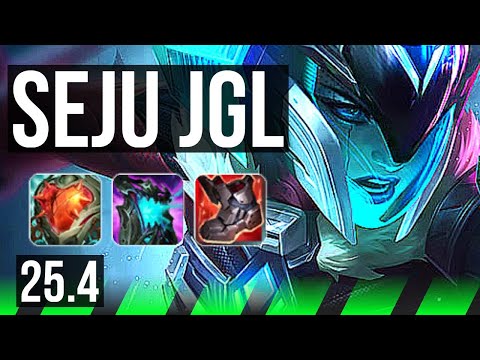 SEJUANI vs NOCTURNE (JGL) | Godlike | KR Grandmaster | 25.4