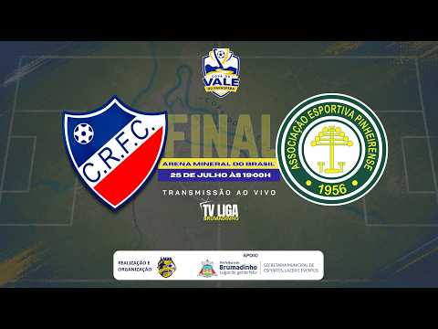 Canto do Rio X Pinheirense - #final   #brumadinho #TVLiga #copavaledoparaopeba