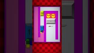 Square Race🟥🟦🟩🟨 #squarerace  #squareracegame #satisfying