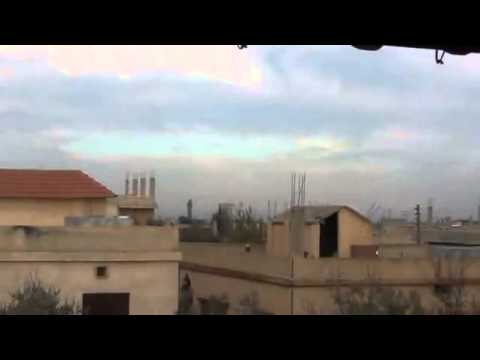 اشتباكات بين عناصر لواء  درع اللجاة وقوات النظام في بصر الحرير