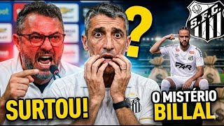 Por Que Alexandre Mattos SURTOU Com Uma Pergunta Sobre Bilal no Santos ?