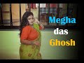 MEGHA DAS GHOSH IN ELEGENT INDOOR VIDEO DESI BONG IN SAREE SHOOT FASHION VLOG IN NATURAL LOOK