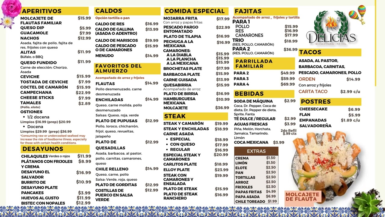 Delicias Pantalla 1
