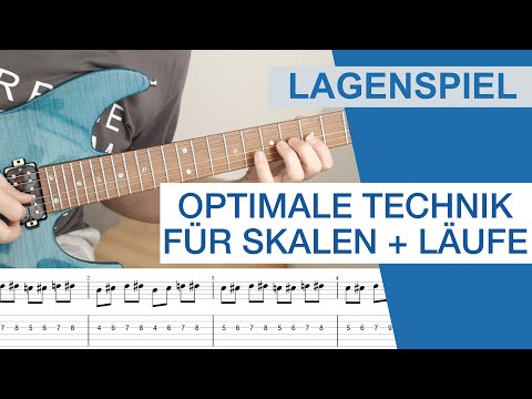 LAGENSPIEL: Optimale Handhaltung und Technik für Skalen und Läufe