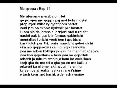 MC Qoppa ft. Arben & Bledi - Emine LYRICS