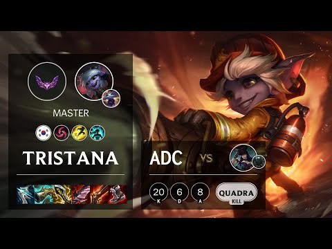 Tristana ADC vs Caitlyn - KR Master Patch 12.4