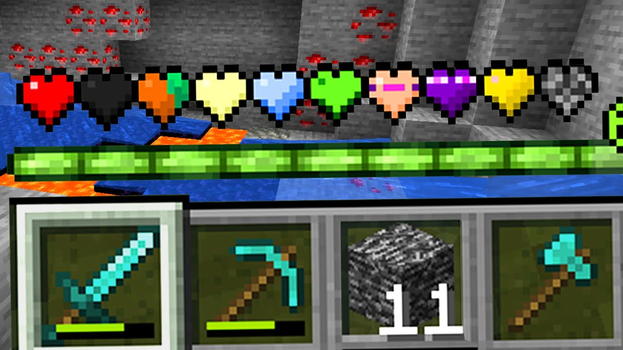 Paso Minecraft pero Hay MAS Corazones Custom OP