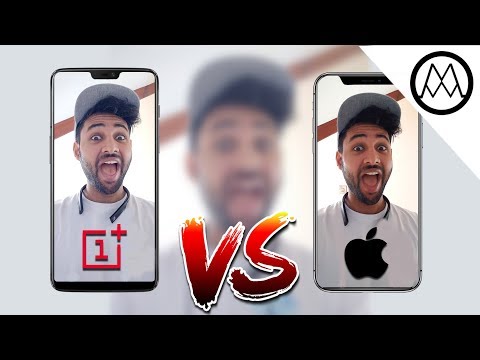 OnePlus 6 vs iPhone X Camera Test Comparison