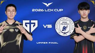GENG vs BFX, QUI IRA AU FIRST STAND ?! (LCK Cup 2026)