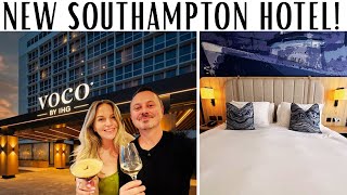 NEW! VOCO Hotel Southampton & Atlantic Gate Bar & Restaurant - FULL tour & revie