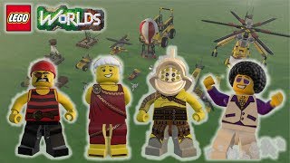 Lego Worlds | How To Unlock Hidden Characters, Creatures & Vehicles! (PC ONLY)