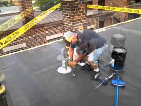 ProGuard Liquid EPDM Seamless Rubber Roof Installation by Recon Roofing
