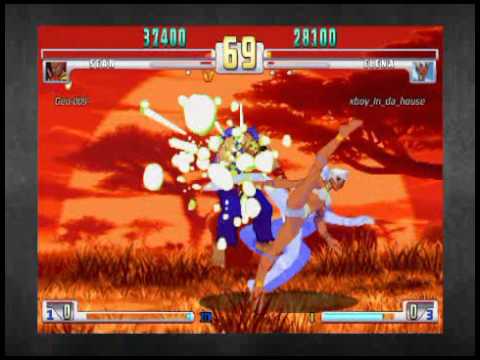 SFIII 3rd Strike Online Battles [xboy vs geo] 21
