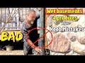 4 Solutions to fix a wet basement plus Noob Mistakes
