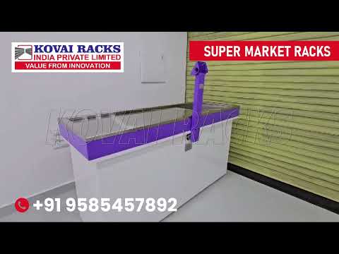 Stainless steel l shaped 1800x550x850mm super market billing...