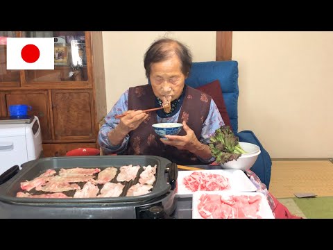 🇯🇵Dinner with My Japanese Grandma (94) | Living in the Countryside Alone