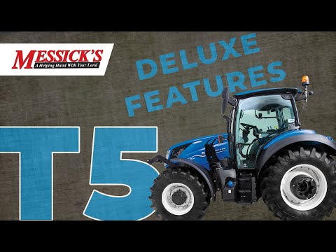 Big tractor features on a small frame tractor | New Holland T5.140