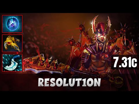 RESOLUT1ON LEGION COMMANDER TOP LANE | DOTA 2 PATCH 7.31C PRO GAMEPLAY