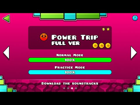 Geometry Dash SubZero - Power Trip (FULL VER) All Coin / ♬ Partition