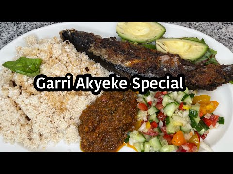 How To Make Garri Akyeke || Attieke || Acheke || The Easiest Way Of Making Akyeke❤️.