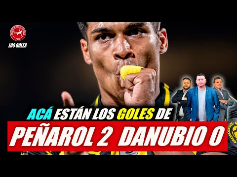 PEÑAROL 2 DANUBIO 0 - EMOCIONANTE RETA de GUTI GUTIÉRREZ
