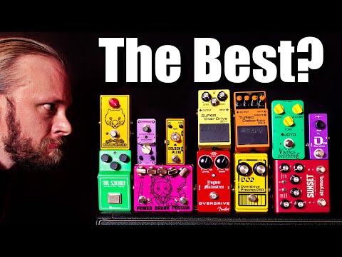 Top 10 Overdrive and Distortion Pedals EVER (That I've Tried)