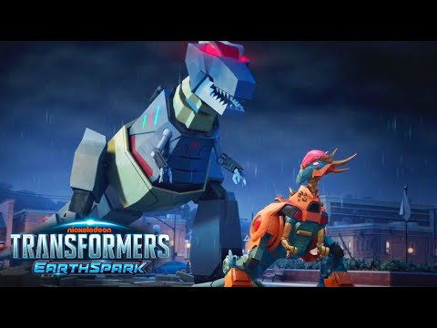 Jawbreaker VS Grimlock | Transformers: EarthSpark | Animation | Transformers Official