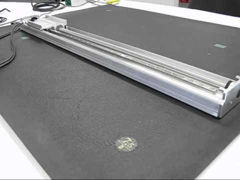 NITEK Automation GHR stage with tubular linear motor S series