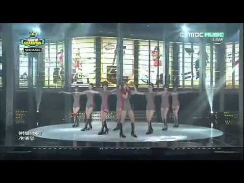 [HD] 120403 Nine Muses - Ticket @ MBC Music Show Champion