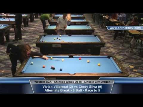 Cindy Sliva vs Vivian Villarreal - 2015 CWO 8 Ball