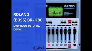 Video thumbnail for Roland (Boss) BR-1180 DVD Video Tutorial Demo Review Help by ProAudioEXP