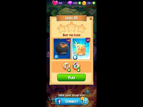 Angry Birds POP Level 65